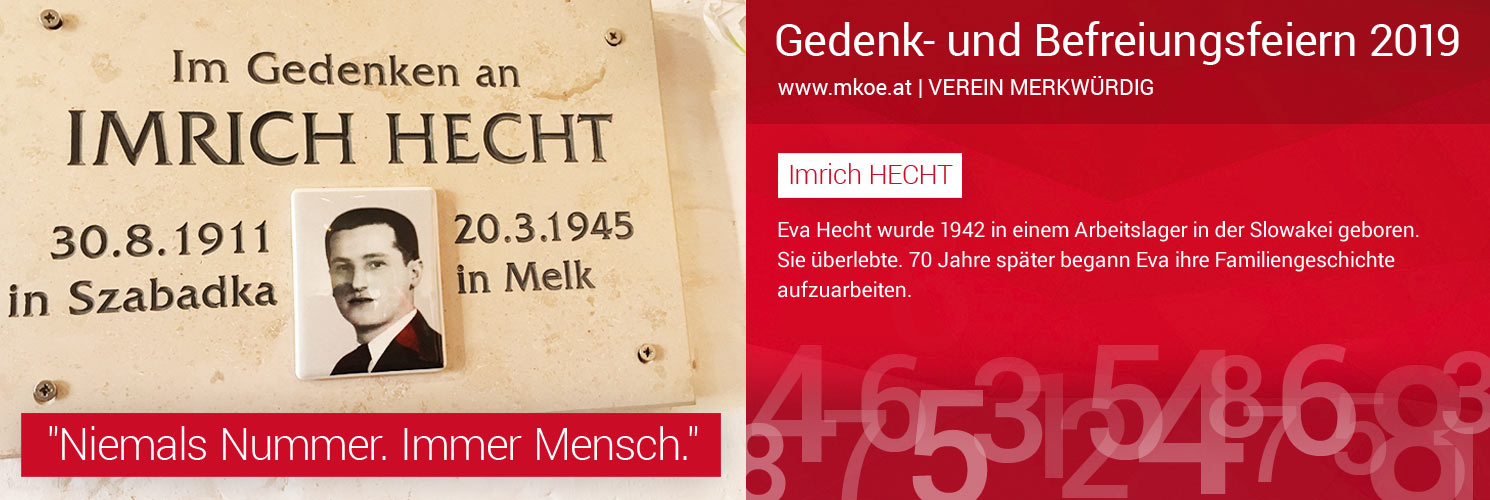 Imrich HECHT Sujet 2 Einzelschicksal Imrich HECHT