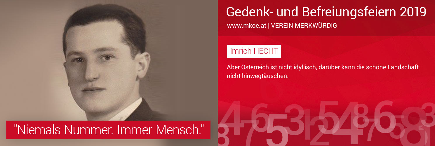 Imrich HECHT Sujet 3 Einzelschicksal Imrich HECHT