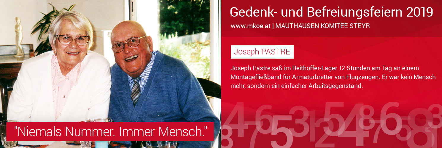 Joseph PASTRE Sujet 1 Einzelschicksal Joseph PASTRE