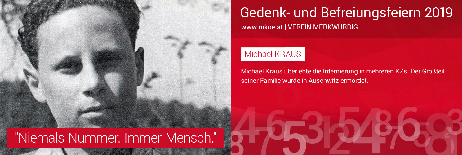 Michael KRAUS Sujet 1 Einzelschicksal Michael KRAUS