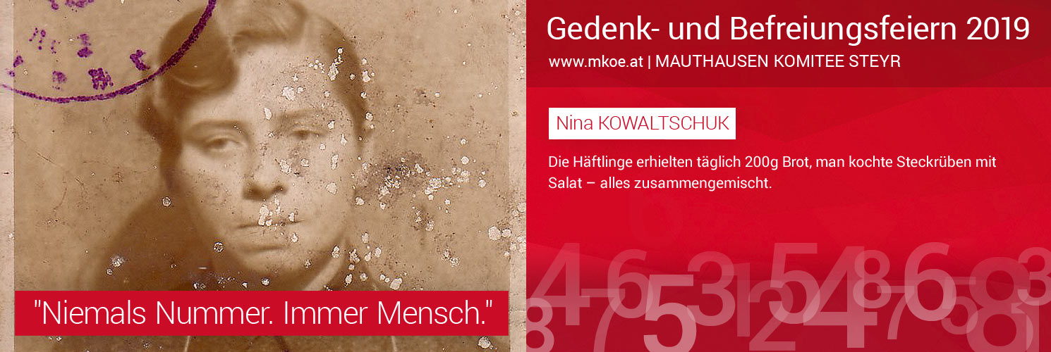 Nina KOWALTSCHUK Sujet Einzelschicksal Nina KOWALTSCHUK