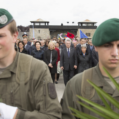 Liberation and Commemoration Ceremony 2015 &copy; MKÖ/Sebastian Philipp
