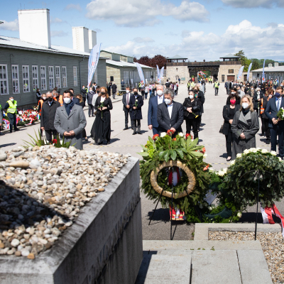 Liberation and Commemoration Ceremony 2021 &copy; MKÖ/Sebastian Philipp