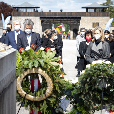 Liberation and Commemoration Ceremony 2021 &copy; MKÖ/Sebastian Philipp