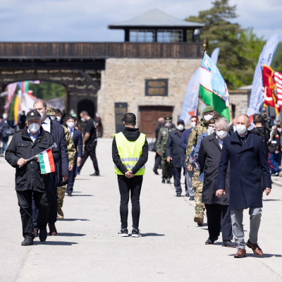 Liberation and Commemoration Ceremony 2021 &copy; MKÖ/Sebastian Philipp