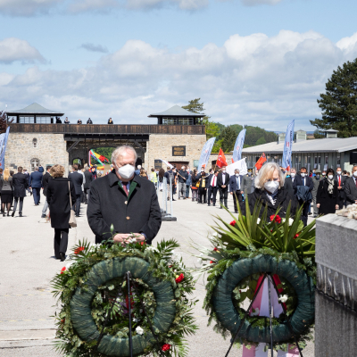 Liberation and Commemoration Ceremony 2021 &copy; MKÖ/Sebastian Philipp