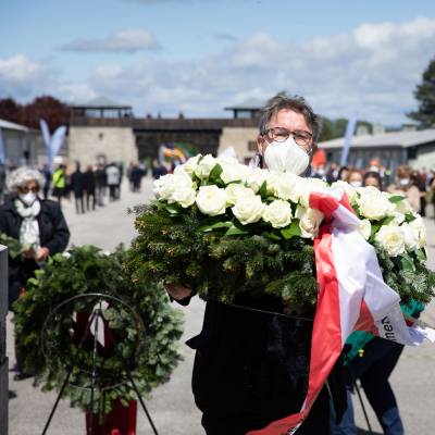 Liberation and Commemoration Ceremony 2021 &copy; MKÖ/Sebastian Philipp