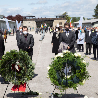Liberation and Commemoration Ceremony 2021 &copy; MKÖ/Sebastian Philipp