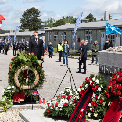 Liberation and Commemoration Ceremony 2021 &copy; MKÖ/Sebastian Philipp