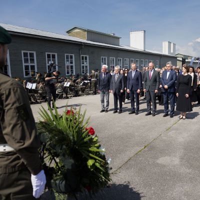 Befreiungsfeier 2023 Kranzniederlegungen &copy; MKÖ/Sebastian Philipp