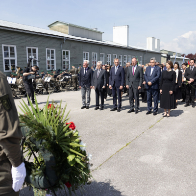 Befreiungsfeier 2023 Kranzniederlegungen &copy; MKÖ/Sebastian Philipp