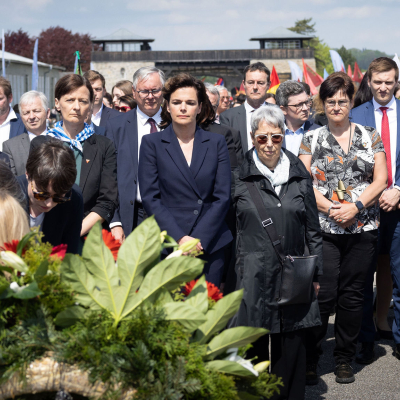 Befreiungsfeier 2023 Kranzniederlegungen &copy; MKÖ/Sebastian Philipp