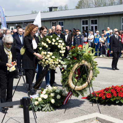 Befreiungsfeier 2023 Kranzniederlegungen &copy; MKÖ/Sebastian Philipp