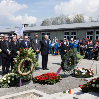 Befreiungsfeier 2023 Kranzniederlegungen &copy; MKÖ/Sebastian Philipp