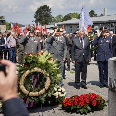 Befreiungsfeier 2023 Kranzniederlegungen &copy; MKÖ/Sebastian Philipp