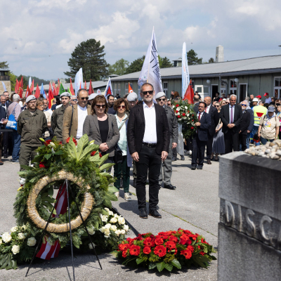 Befreiungsfeier 2023 Kranzniederlegungen &copy; MKÖ/Sebastian Philipp