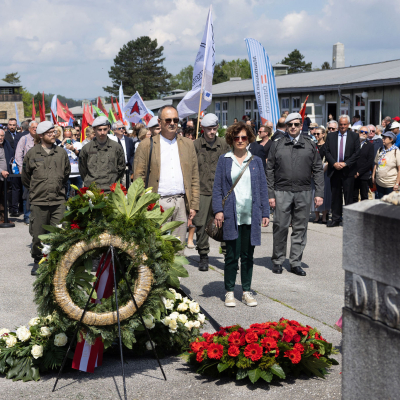 Befreiungsfeier 2023 Kranzniederlegungen &copy; MKÖ/Sebastian Philipp