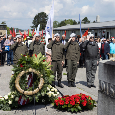 Befreiungsfeier 2023 Kranzniederlegungen &copy; MKÖ/Sebastian Philipp