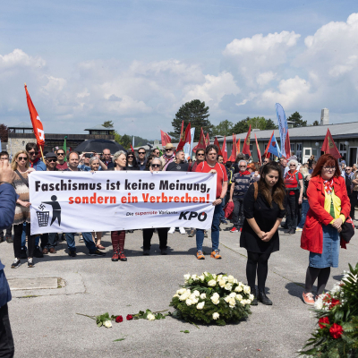Befreiungsfeier 2023 Kranzniederlegungen &copy; MKÖ/Sebastian Philipp