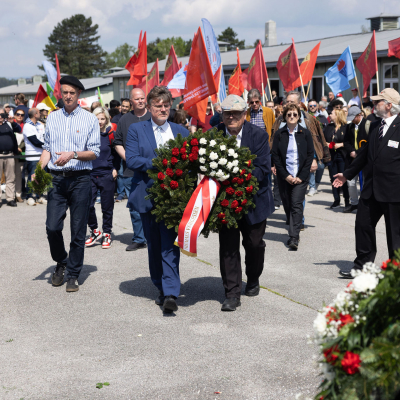 Befreiungsfeier 2023 Kranzniederlegungen &copy; MKÖ/Sebastian Philipp
