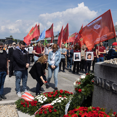 Befreiungsfeier 2023 Kranzniederlegungen &copy; MKÖ/Sebastian Philipp