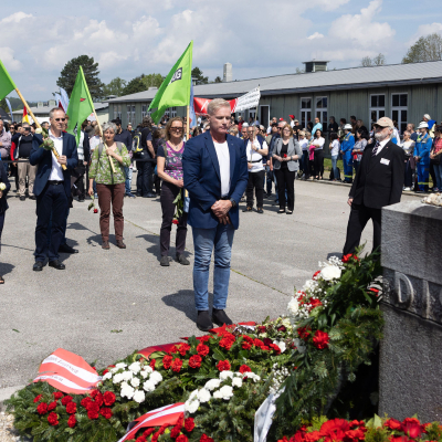 Befreiungsfeier 2023 Kranzniederlegungen &copy; MKÖ/Sebastian Philipp