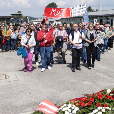 Befreiungsfeier 2023 Kranzniederlegungen &copy; MKÖ/Sebastian Philipp