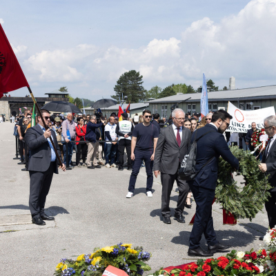 Befreiungsfeier 2023 Kranzniederlegungen &copy; MKÖ/Sebastian Philipp
