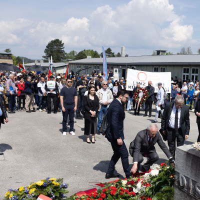 Befreiungsfeier 2023 Kranzniederlegungen &copy; MKÖ/Sebastian Philipp