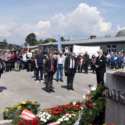 Befreiungsfeier 2023 Kranzniederlegungen &copy; MKÖ/Sebastian Philipp