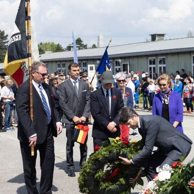 Befreiungsfeier 2023 Kranzniederlegungen &copy; MKÖ/Sebastian Philipp