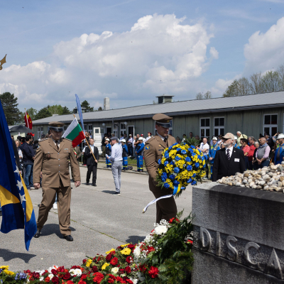 Befreiungsfeier 2023 Kranzniederlegungen &copy; MKÖ/Sebastian Philipp