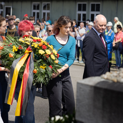 Befreiungsfeier 2023 Kranzniederlegungen &copy; MKÖ/Sebastian Philipp