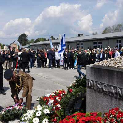 Befreiungsfeier 2023 Kranzniederlegungen &copy; MKÖ/Sebastian Philipp