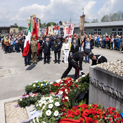 Befreiungsfeier 2023 Kranzniederlegungen &copy; MKÖ/Sebastian Philipp
