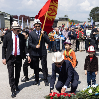 Befreiungsfeier 2023 Kranzniederlegungen &copy; MKÖ/Sebastian Philipp