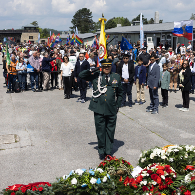 Befreiungsfeier 2023 Kranzniederlegungen &copy; MKÖ/Sebastian Philipp