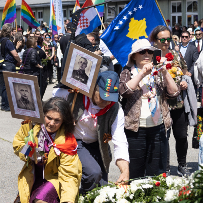 Befreiungsfeier 2023 Kranzniederlegungen &copy; MKÖ/Sebastian Philipp
