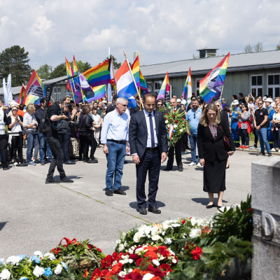 Befreiungsfeier 2023 Kranzniederlegungen &copy; MKÖ/Sebastian Philipp