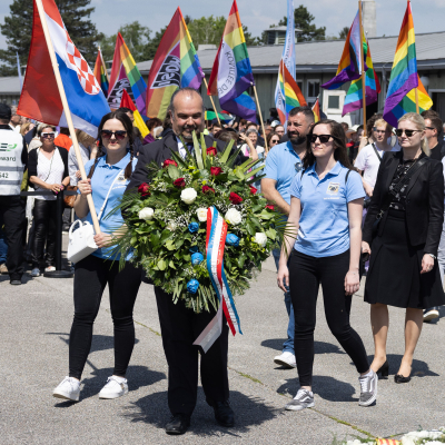 Befreiungsfeier 2023 Kranzniederlegungen &copy; MKÖ/Sebastian Philipp