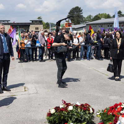 Befreiungsfeier 2023 Kranzniederlegungen &copy; MKÖ/Sebastian Philipp