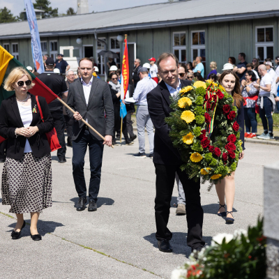 Befreiungsfeier 2023 Kranzniederlegungen &copy; MKÖ/Sebastian Philipp
