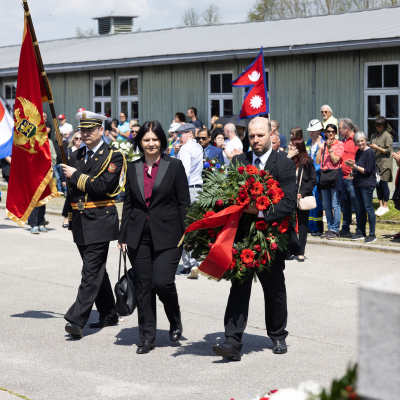 Befreiungsfeier 2023 Kranzniederlegungen &copy; MKÖ/Sebastian Philipp