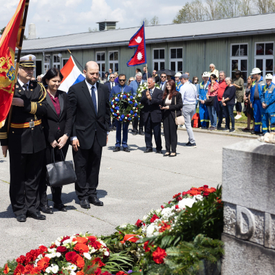 Befreiungsfeier 2023 Kranzniederlegungen &copy; MKÖ/Sebastian Philipp