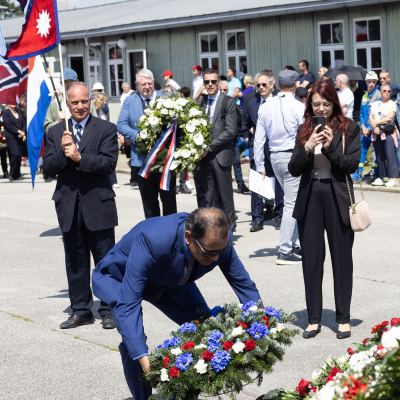 Befreiungsfeier 2023 Kranzniederlegungen &copy; MKÖ/Sebastian Philipp