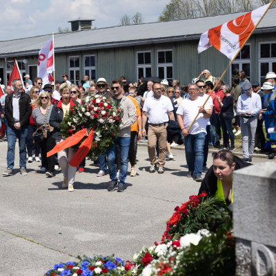 Befreiungsfeier 2023 Kranzniederlegungen &copy; MKÖ/Sebastian Philipp