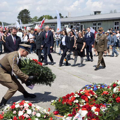 Befreiungsfeier 2023 Kranzniederlegungen &copy; MKÖ/Sebastian Philipp