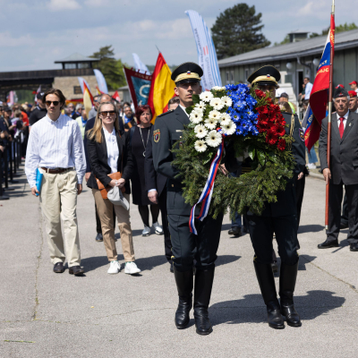 Befreiungsfeier 2023 Kranzniederlegungen &copy; MKÖ/Sebastian Philipp
