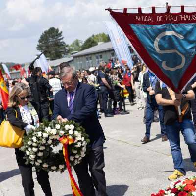 Befreiungsfeier 2023 Kranzniederlegungen &copy; MKÖ/Sebastian Philipp