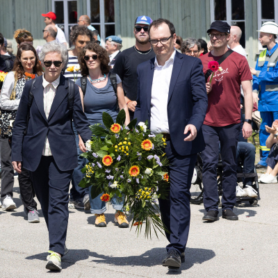 Befreiungsfeier 2023 Kranzniederlegungen &copy; MKÖ/Sebastian Philipp